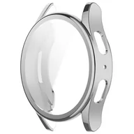 Akcesoria do smartwatchy - Etui Bizon Case Watch Felipe do Galaxy Watch 7 44 mm, srebrne - miniaturka - grafika 1