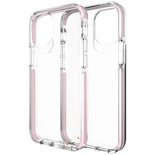Gear4 Etui Piccadilly iPhone 12 Mini, przezroczysto-różowe 840056129146 - Etui i futerały do telefonów - miniaturka - grafika 1