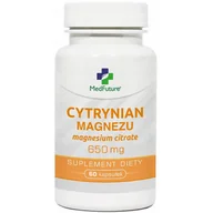 Witaminy i minerały - Cytrynian magnezu 650 mg x 60 kaps - miniaturka - grafika 1