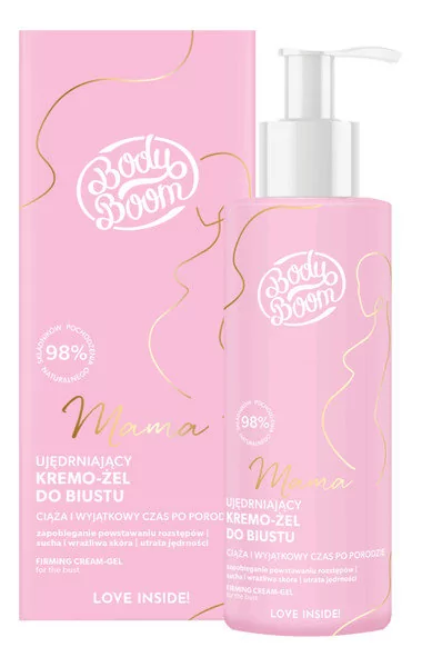 BodyBoom Mama - Ujędrniający Kremo-żel Do Biustu, 100ml, Wysyłka w 24h