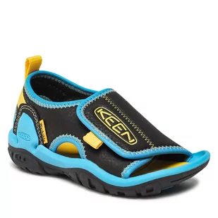 Keen Sandały Knotch River Ot 1025662 Black/Vivid Blue - Sandały damskie - miniaturka - grafika 1