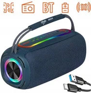 Głośniki przenośne - V-TONE BWS210 BL głośnik Bluetooth bezprzewodowy p - miniaturka - grafika 1