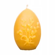 Świece - Świeca z wosku pszczelego jajko bazie - miniaturka - grafika 1