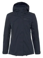 Kurtki i kamizelki sportowe damskie - Jack Wolfskin Kurtka funkcyjna 3w1 "Manapouri" w kolorze granatowym - miniaturka - grafika 1