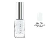 Lakiery do paznokci - IQ SALON NAIL POLISH no 001 A TOUCH OF WHITE - miniaturka - grafika 1