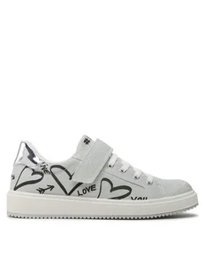 Primigi Sneakersy 3868011 D Srebrny - Buty dla dziewczynek - miniaturka - grafika 1