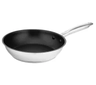 Patelnie - La Bonita LB24PS008 stalowa nieprzywierająca 24cm - miniaturka - grafika 1