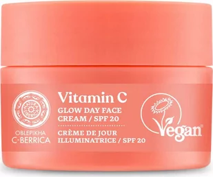 NATURA SIBERICA - OBLEPIKHA C-BERRICA - Vitamin C - Glow Day Face Cream - Rozświetlający krem na dzień SPF20 - 50 ml - Kremy do twarzy - miniaturka - grafika 1