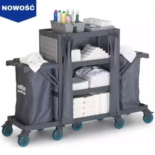 Fantom PROCART 433 wózek hotelowy - Wózki serwisowe Fantom PROCART 433 wózek hotelowy - Wózki serwisowe - miniaturka - grafika 1