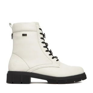 Trzewiki Remonte CEO-D2S73-80 Biały - Botki damskie - miniaturka - grafika 1