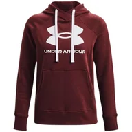 Bluzy damskie - Bluza damska Under Armour Rival Fleece Logo Hoodie - miniaturka - grafika 1