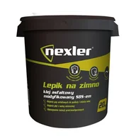 Preparaty bitumiczne - Klej asfaltowy modyfikowany SBS Lepik na zimno 20 kg Nexler - miniaturka - grafika 1