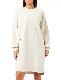 Replay Damska W9740A luźna sukienka, 412 Wool White, S, 412 Wool White, S - Sukienki - miniaturka - grafika 1