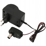 Akcesoria TV-SAT - Zasilacz Antenowy Stabilizowany 12V Tv Dvbt-2 4K - miniaturka - grafika 1