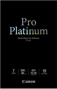 CANON 2768B018 Papier Canon PT101 Pro Platinum Photo 300g A3+ 10ark - Papier do drukarek - miniaturka - grafika 1