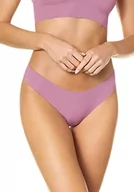 Majtki damskie - Goldenpoint Kobiety Stringi Białe Średnie Seamless, Fioletowy, M - miniaturka - grafika 1