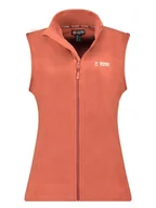 Kamizelki damskie - Canadian Peak Kamizelka polarowa w kolorze pomarańczowym - miniaturka - grafika 1