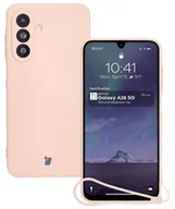 Etui i futerały do telefonów - Bizon Silikonowe etui z pierścieniem magnetycznym Case Silicone Magnetic Sq do Galaxy A26 5G, jasnoróżowe - miniaturka - grafika 1