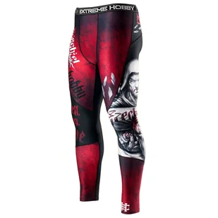 Extreme Hobby, Legginsy męskie, Ezechiel, rozmiar L, czarny - Pozostała odzież narciarska - miniaturka - grafika 1
