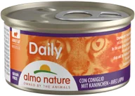 Mokra karma dla kotów - Korzystny zestaw Almo Nature Daily Menu, 12 x 85 g - Mus z królikiem - miniaturka - grafika 1