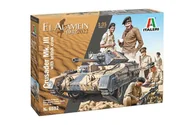 Modele do sklejania - Model plastikowy Czołg I6592 1:35 CRUSADER Mk.III with BRITISH TANK CREW - miniaturka - grafika 1
