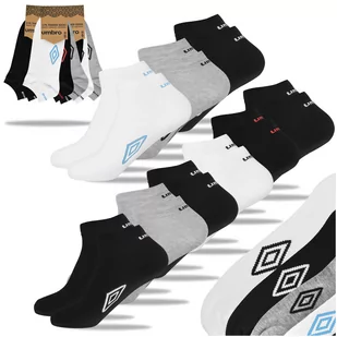 Umbro Skarpety Męskie Stopki Trainer Bawełniane SK297 9 par 43/46 - Skarpetki męskie - miniaturka - grafika 1