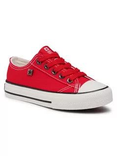 Buty dla dziewczynek - Big Star Trampki DD374161 S Czerwony - grafika 1