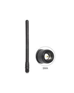 Delock Antena ZigBee Antenne SMA 2dBi starr 88689 - Anteny Wi Fi - miniaturka - grafika 1