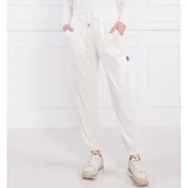 Dresy damskie - Liu Jo Sport Spodnie dresowe | Regular Fit - miniaturka - grafika 1