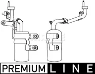 Akcesoria do klimatyzacji i ogrzewania - Osuszacz, klimatyzacja Mahle AD 291 000P - miniaturka - grafika 1