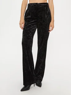 Patrizia Pepe Spodnie materiałowe 2P1558/J050-K103 Czarny Relaxed Fit - Spodnie damskie - miniaturka - grafika 1