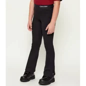 Spodnie sportowe damskie - Calvin Klein Jeans Legginsy | flare fit - miniaturka - grafika 1