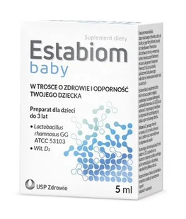 Estabiom baby krople 5 ml - Przeziębienie i grypa - miniaturka - grafika 1