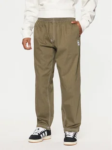 adidas Spodnie dresowe JP4488 Zielony Loose Fit - Spodnie sportowe męskie - miniaturka - grafika 1