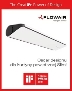 Kurtyna drzwiowa zimna SLIM N-100 biała (RAL9003) 1,0 m - Akcesoria do wentylacji i klimatyzacji - miniaturka - grafika 1