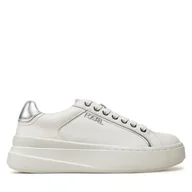 Sneakersy damskie - Sneakersy KARL LAGERFELD KL64020 Biały - miniaturka - grafika 1