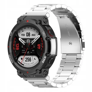 BRANSOLETA PASEK STAL DO AMAZFIT T-REX 2 - Akcesoria do smartwatchy - miniaturka - grafika 1
