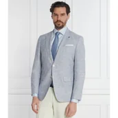Marynarki męskie - BOSS BLACK Marynarka H-Hutson-233 | Slim Fit | z dodatkiem lnu - miniaturka - grafika 1