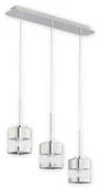 Lampy sufitowe - Lemir Chroms lampa wisząca 3-punktowa O2613 W3 CH O2613 W3 CH - miniaturka - grafika 1