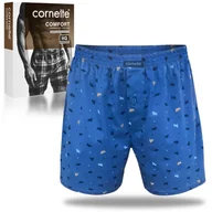 Majtki męskie - Cornette Bokserki Luźne Męskie COMFORT Bawełniane 002/302 Rozmiar M - miniaturka - grafika 1