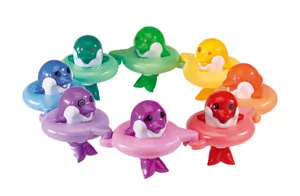 Tomy , Delfinki Do-re-mi, zabawka do kąpieli - Zabawki do kąpieli - miniaturka - grafika 1