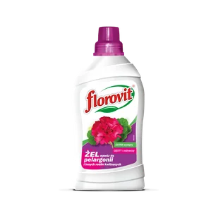 Florovit nawóz do pelargonii i innych roślin kwitnących w żelu 800 g - Nawozy ogrodnicze - miniaturka - grafika 1