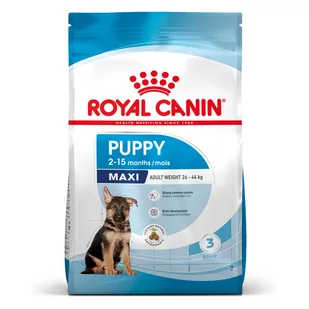ROYAL CANIN Maxi Puppy 4kg + Advantix - dla psów 25-40kg (4 pipety x 4ml) - Sucha karma dla psów - miniaturka - grafika 2