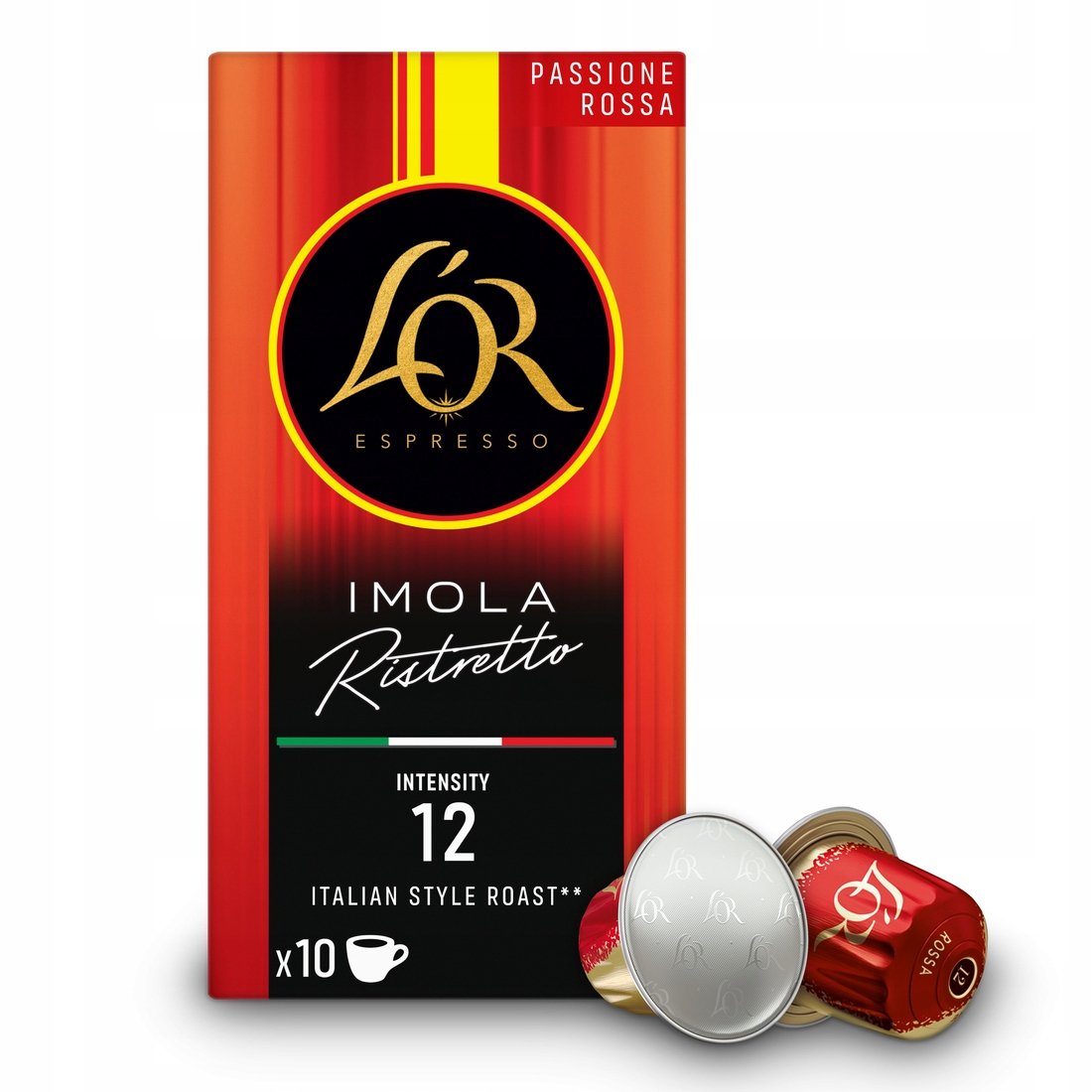 Kapsułki do Nespresso L'or Passione Rossa Imola 10 szt.