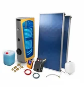 Kolektory słoneczne - WEBER Zestaw solarny 2 X FX-PX 2.0 zasobnik 200 l. - miniaturka - grafika 1