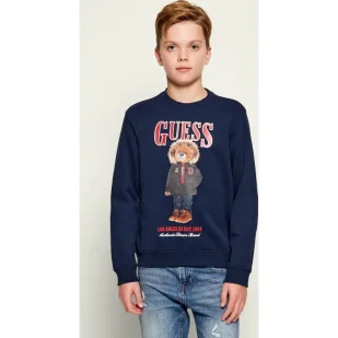 Guess Bluza Regular Fit - Bluzy dla chłopców - miniaturka - grafika 1