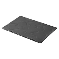Talerze - Revol BASALT talerz prostokątny 30x20 cm Matt slate style - miniaturka - grafika 1
