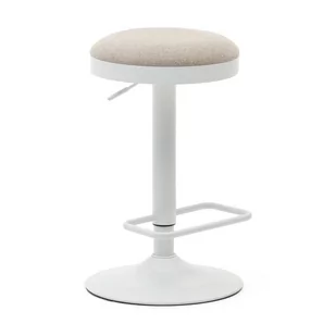 Beżowe hokery zestaw 2 szt. 58 cm Zaib – Kave Home - Taborety i hokery - miniaturka - grafika 1