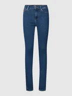Spodnie damskie - Jeansy o kroju ultra skinny fit z dodatkiem streczu model ‘HARLEM’ - miniaturka - grafika 1