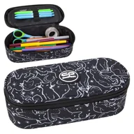 Piórniki - Coolpack Campus Piórnik Jednokomorowy Z Klapką Bez Wyposażenia Black Cats - miniaturka - grafika 1